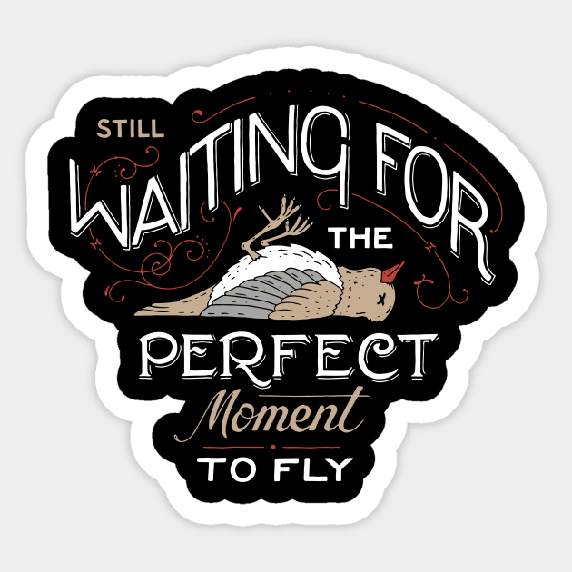 Still waiting Sticker by goshawaf